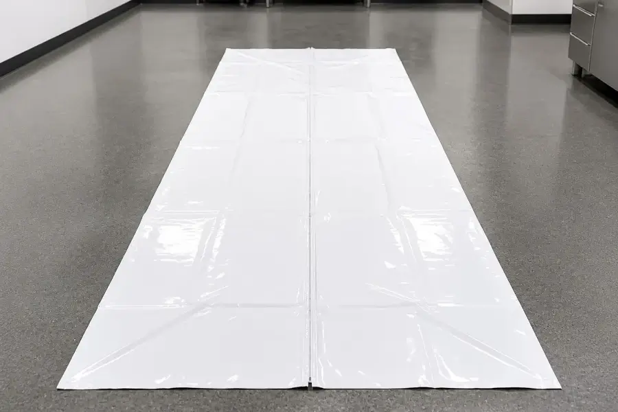 Bolsas blancas para cadáveres fabricadas por FBP