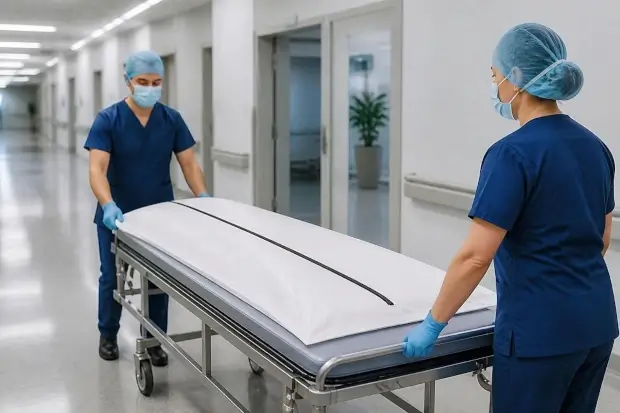 Bolsas para cadáveres para hospitales y clínicas